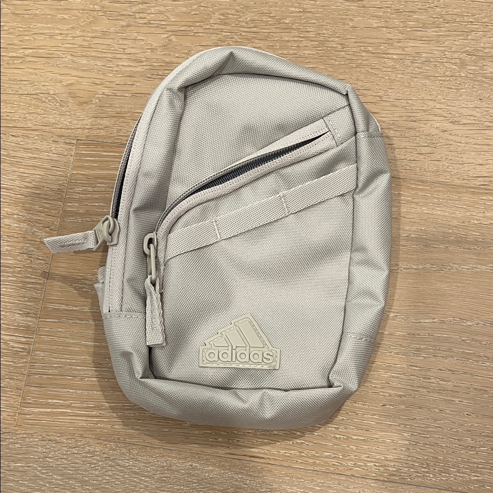 Adidas Light Gray Men's Belt Bag